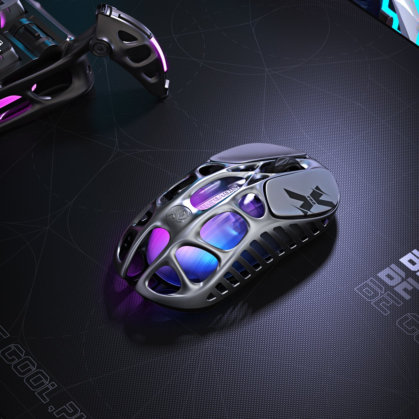 Mercury X 逐光使 PRO| 8KHz 輕量無線電競滑鼠