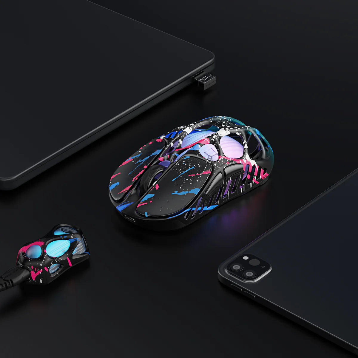Mercury X 逐光使 PRO| 8KHz 輕量無線電競滑鼠