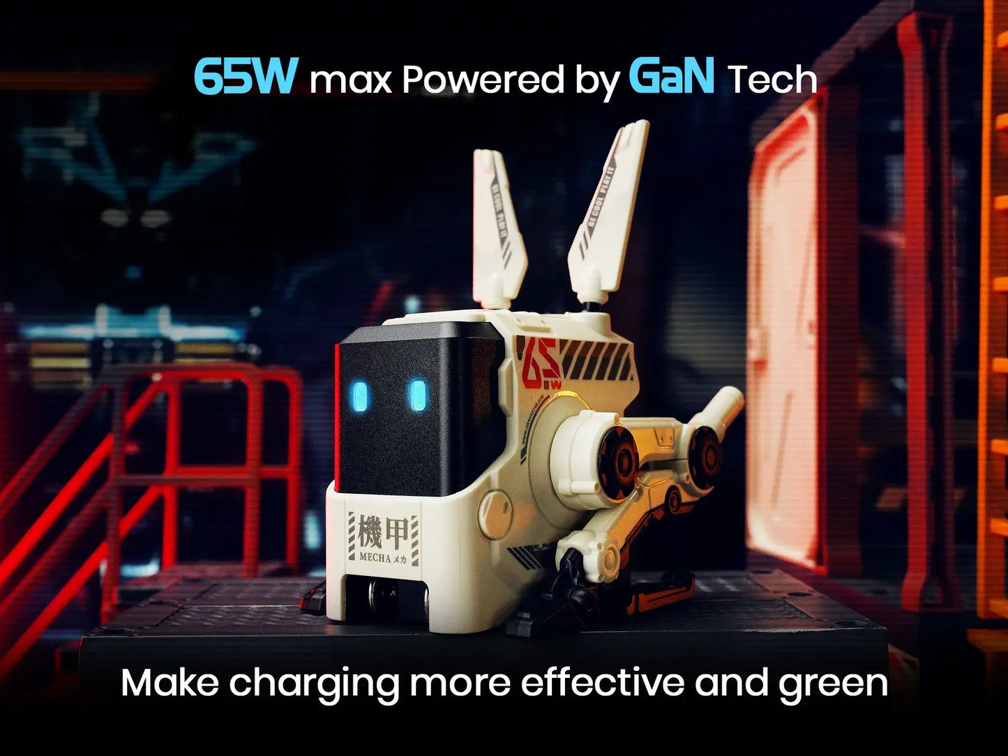 GravaStar ALPHA 65 先鋒者快充頭|來自星際的機甲補給