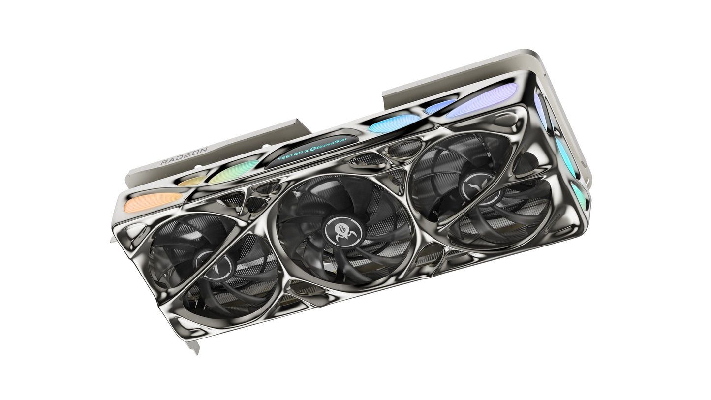 Yeston RX9070XT-16G D6 破繭 Mercury Nova OC NA